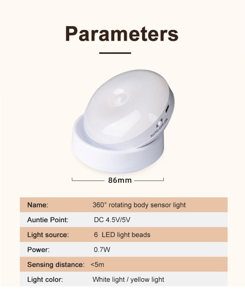 Luminária de Parede Externa com Sensor de Presença